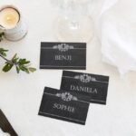 Chalkboard Place Cards