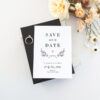 Rustic Leaves Save the Date