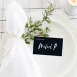 Personalised Place Cards