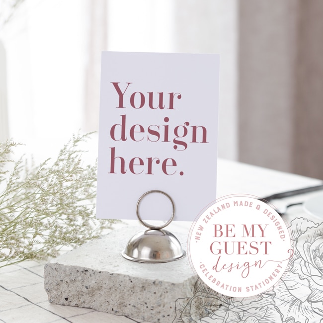 Personalised with names and date price per card Wedding Table number cards A6 