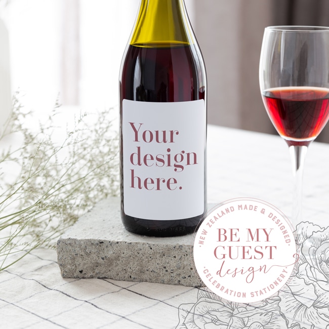 Wine & Beer Label Printing - Be My Guest Design