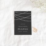 Fairy Lights Save the Date