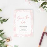 Vintage Grace Save the Date Card