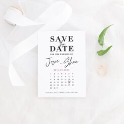 Calendar Vibes Save the Date