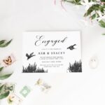 Darling Ducks Engagement Party Invitations