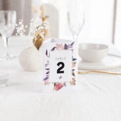 trifold table number