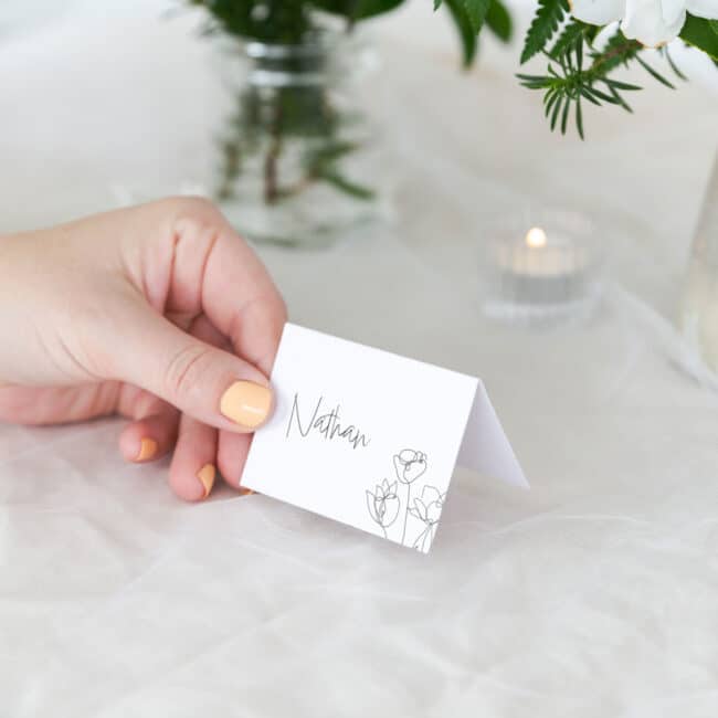 Lovely Lucy Place Cards - Image 4