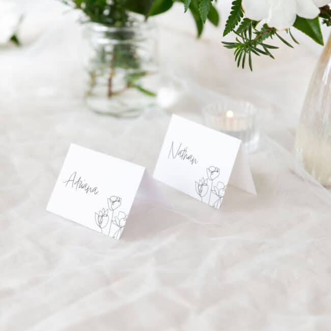 Lovely Lucy Place Cards - Image 3