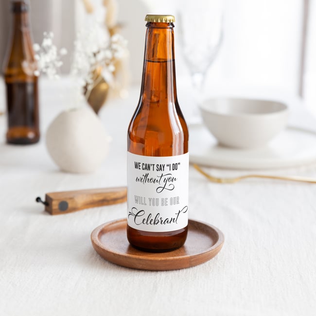 celebrant beer label