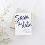 Casual Luxe Save the Date