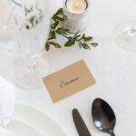 Decolectable Place Cards