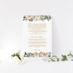 Botanica Wedding Vows Print