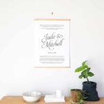 Simple Script Wedding Vows Print