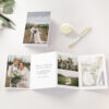 Simple Script Wedding Thank You Card