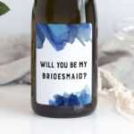 Will you be my bridesmaid? Wine Labels