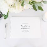 Modern and Elegant Wedding Guestbook