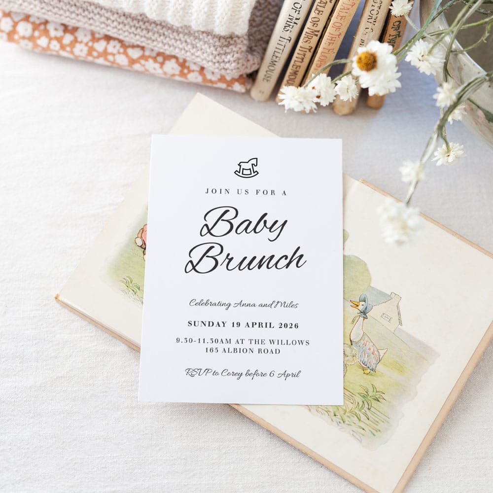 Abundance Party Invitations