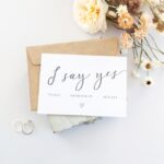 "I say yes" Card