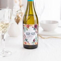 Sip Sip Hooray! Wine Label