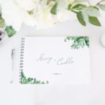 Lush Foliage Wedding Guestbook