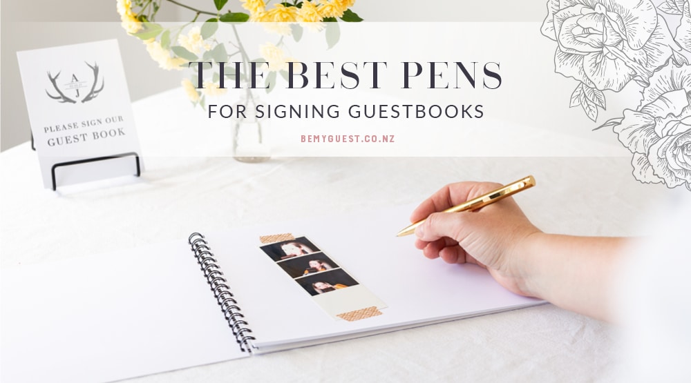 The Best Pens to Use For Your Wedding Bible Guest Book — Ross Paint Shop