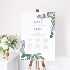 Dreamy Greenery Seating Plans