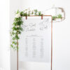 hanging sign board on copper frame