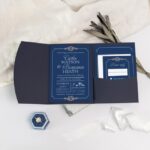 Revelry Pocketfold Wedding Invitations