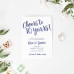 Casual Luxe Party Invitation
