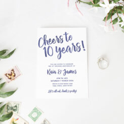 Casual Luxe Party Invitation