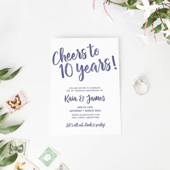 Casual Luxe Party Invitation