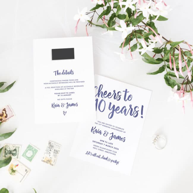 Casual Luxe Party Invitation - Image 2