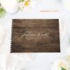 Rustic Memorial Guestbook