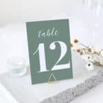 Typographic Table Numbers