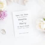 Modern and Elegant Save the Date