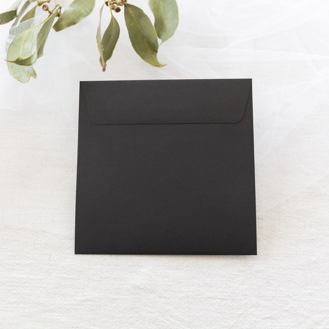 square black envelope