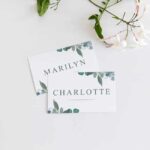 Dreamy Greenery Place Cards
