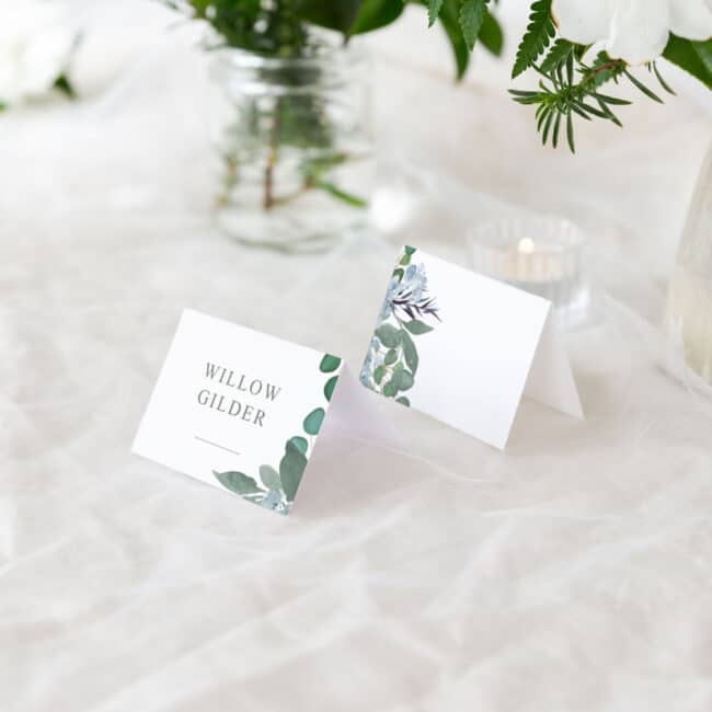 Dreamy Greenery Place Cards - Image 4