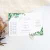 Lush Foliage Gatefold Wedding Invitations