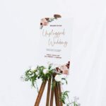 Welcome to our Unplugged Wedding Sign