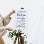 Casual Luxe Thank You Sign