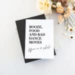 Cheeky Vibes Wedding Party Proposal Card