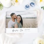 Engagement Photo Guest Book