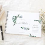 Dreamy Greenery Baby Shower Guest Book