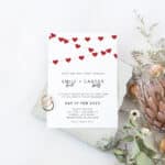 Fairy Hearts Wedding Invitations