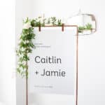 Modern and Elegant Welcome Sign