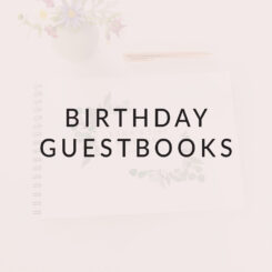 Birthday Guestbook