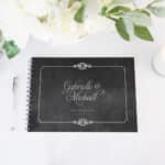 Chalkboard Wedding Guestbook