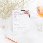 Wedding Shower Activity: Advice for the Bride-to-Be