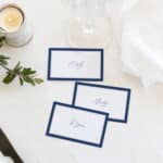Courtly Place Cards